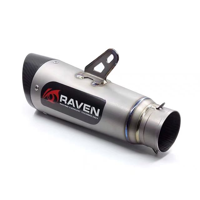 Titanium muffler Raven, Auto Accessories on Carousell