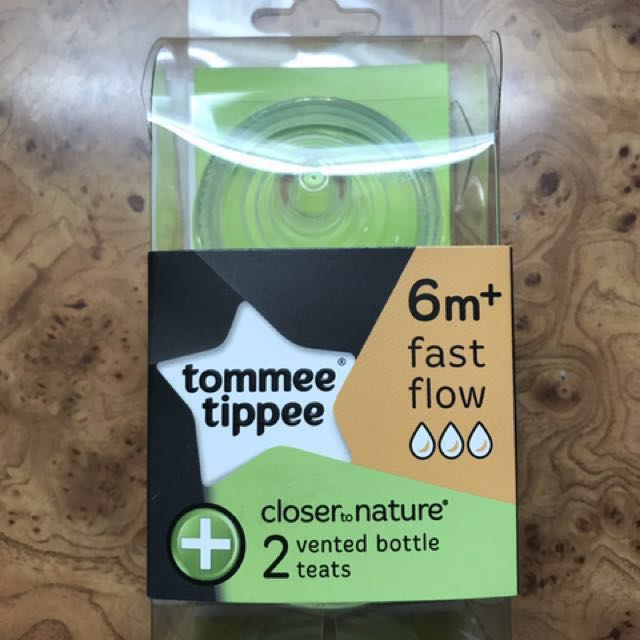 tommee tippee anti colic teats 6m 