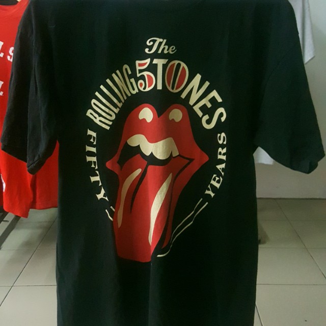 rolling stones 50 years t shirt