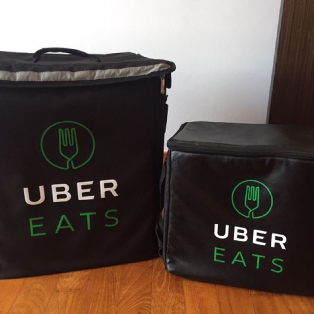 uber eats bike delivery bag