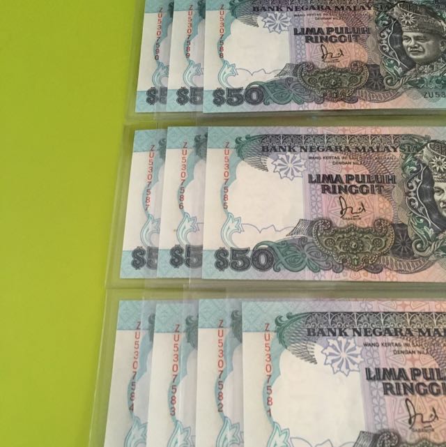 #UOBPayNow Malaysia RM50 Note, Hobbies & Toys, Memorabilia ...