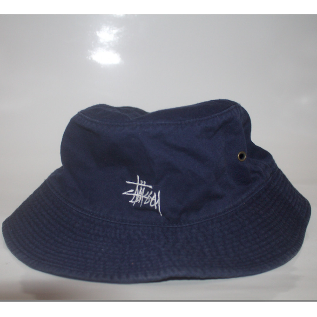 90s stussy bucket hat - 帽子