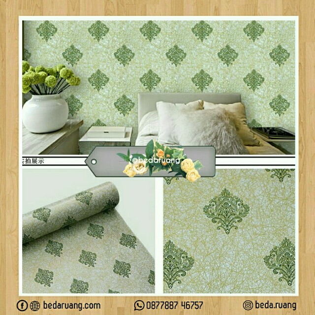 Wallpaper Batik Hijau Perabotan Rumah Di Carousell Are you searching for batik png images or vector? wallpaper batik hijau