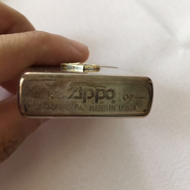 Zippo 火機特別版(純銀）, 名牌, 服裝- Carousell