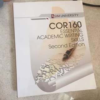 COR160 Essential Academic writing skills