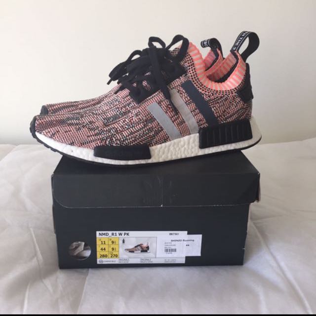 Adidas NMD R1 PK Sunglow Men s Fashion Footwear Sneakers on Carousell