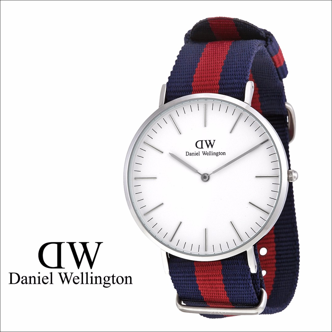 Authentic Daniel Wellington : Classic Silver 40mm, Luxury, Watches Carousell