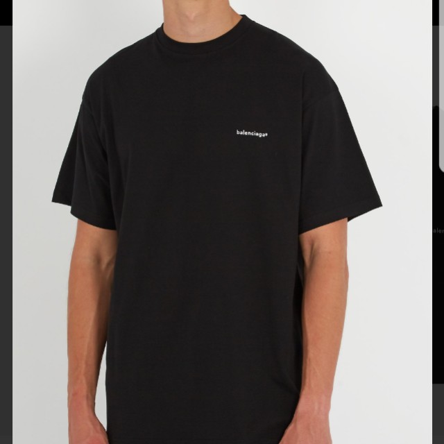 Balenciaga oversized tee clearance