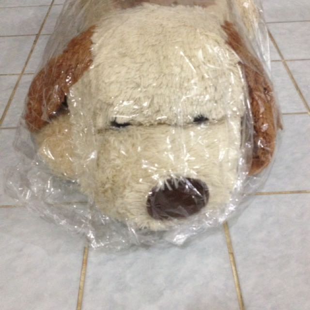 Boneka Anjing Besar Big Dog Fluffy Doll Toys Collectibles