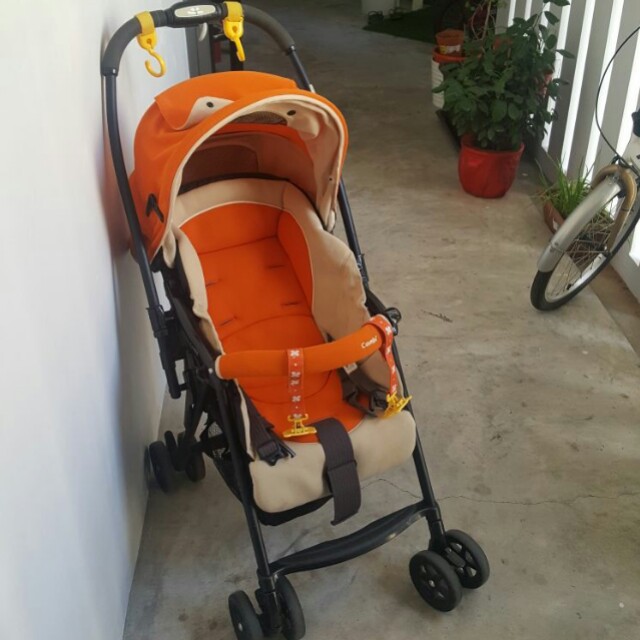 stroller orange