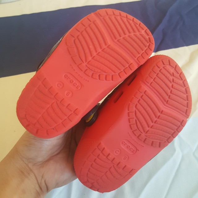 lightning mcqueen slippers size 10
