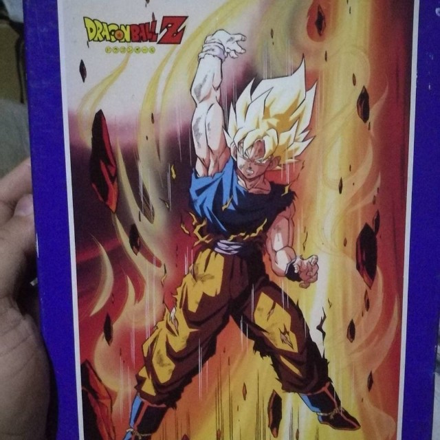 Dragon Ball Z Super Saiyan Goku Jigsaw Puzzle Hobbies Toys Toys Games On Carousell