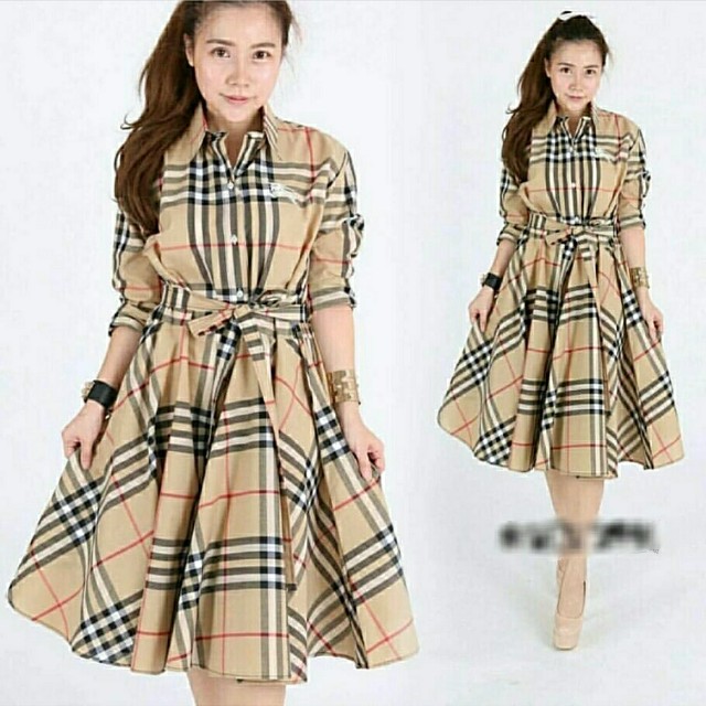 Dress burberry dewasa online