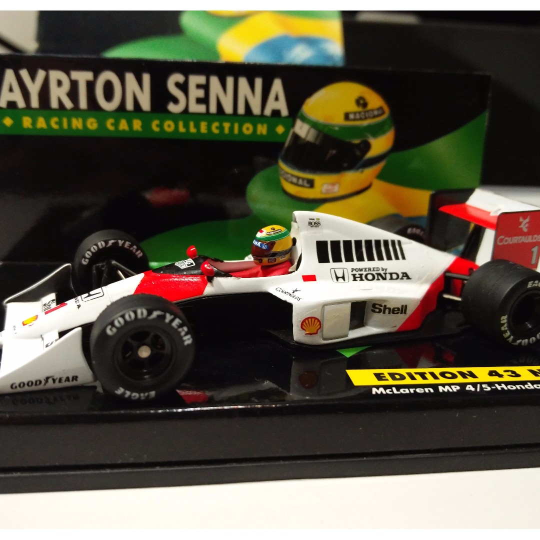 F1 1:43 Model Ayrton Senna 冼拿McLaren MP4/5 1989 Formula 1 模型