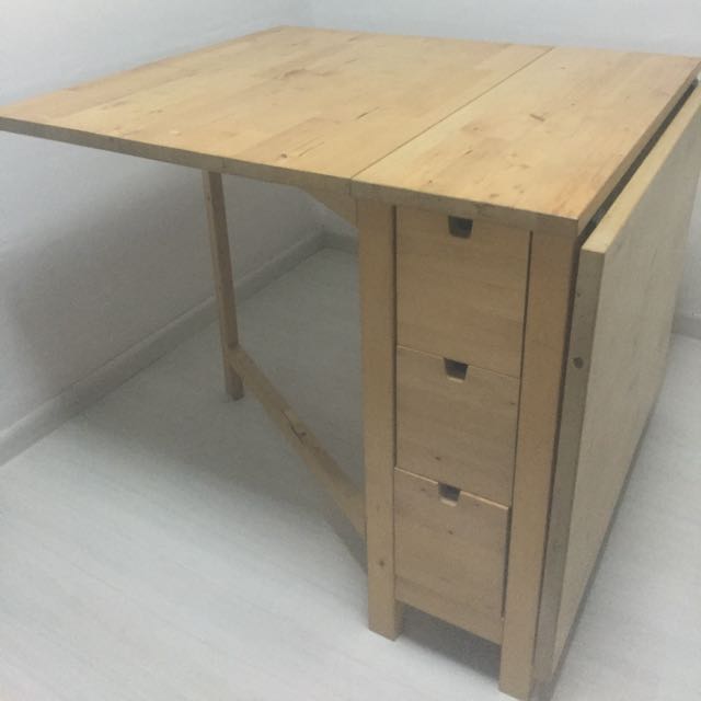 Folding Table Ikea Furniture Home, Foldable Wooden Table Ikea