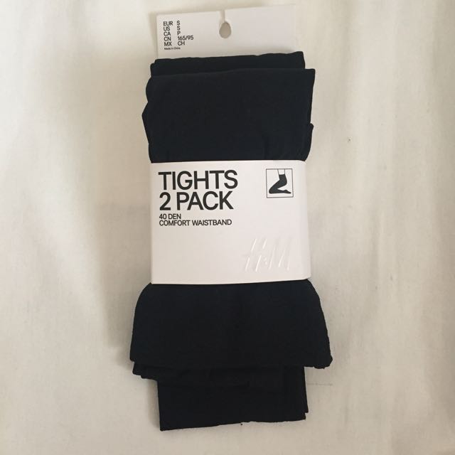 H\u0026M: Stocking - 2 Tights Pack, Fesyen 