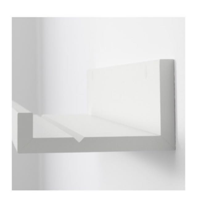 Ikea picture ledge mosslanda shelf, Furniture & Home Living, Home Decor