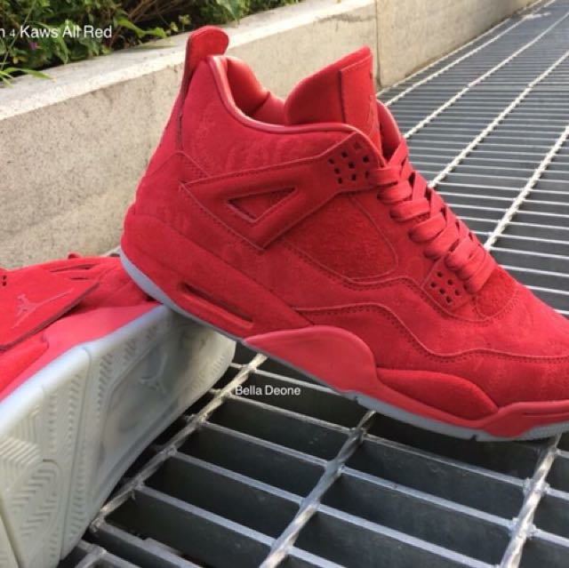 Jordan 4 online triple red