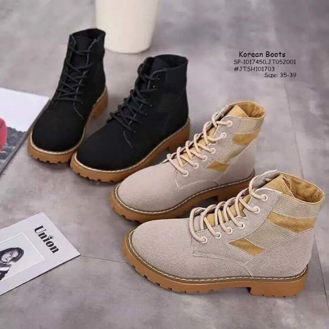 Korean boots size 3539, Women's Fashion, Footwear, Boots on Carousell