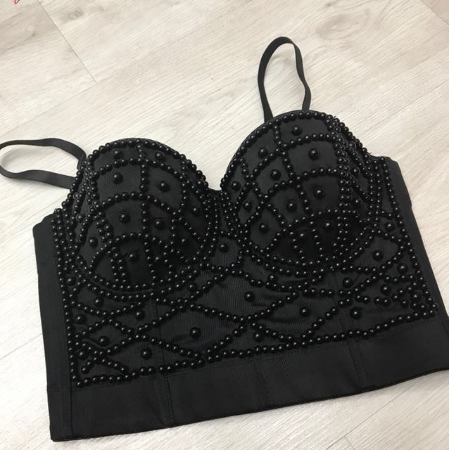 beaded bralet