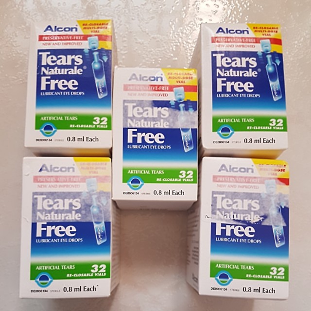 New In Box Tears Naturale Free Lubricant Eye Drops Health Beauty Hand Foot Care On Carousell