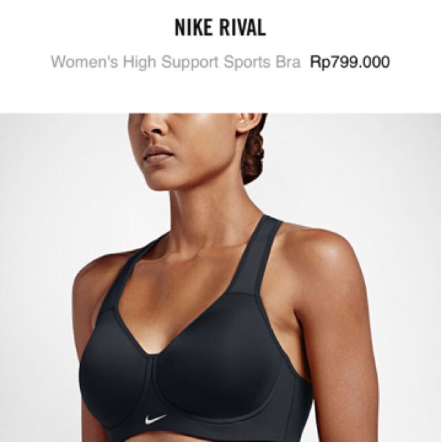 nike rival bra