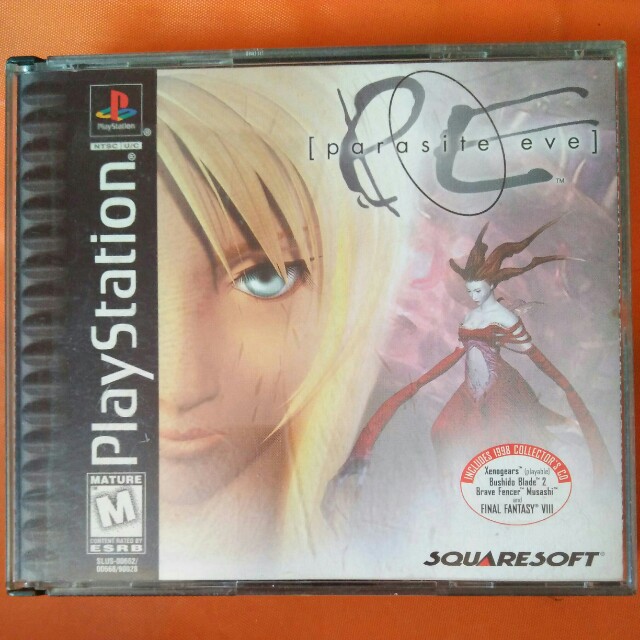 Parasite Eve PS1 Original US Edition Black Dics Hobbies Toys
