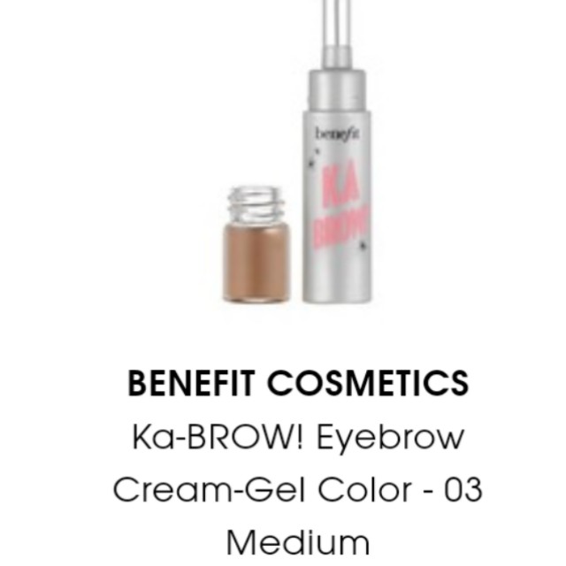 Po Benefit Ka Brow Eyebrow Creme Gel Color 03 Medium Deluxe Sample Size From Sephora Bulletin Board Preorders On Carousell