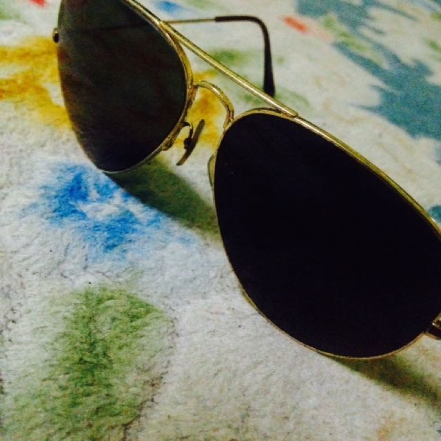 Rayban USA aviator Gold frame 62 14K Bausch Lomb vintage to LetGo Urgently contact no 0174399330