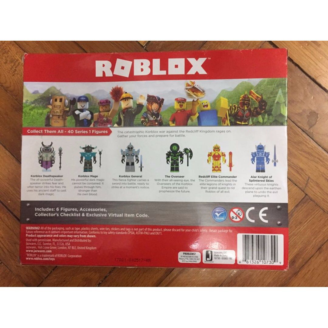 Roblox Champions Of Roblox 6 Figures Pack Babies Kids Toys - update champions of roblox roblox