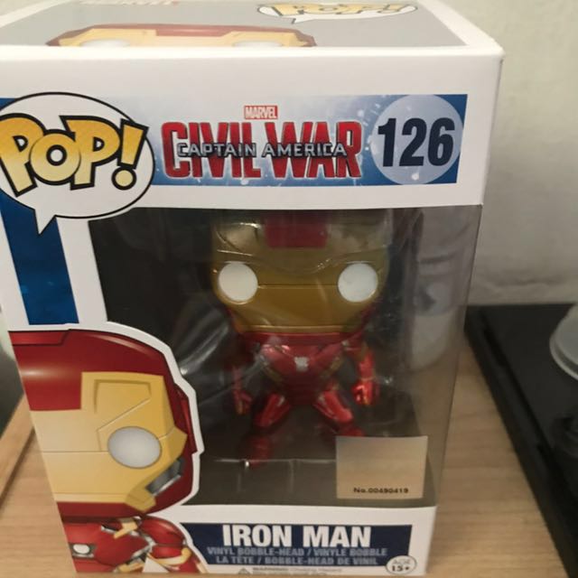 funko pop iron man 126