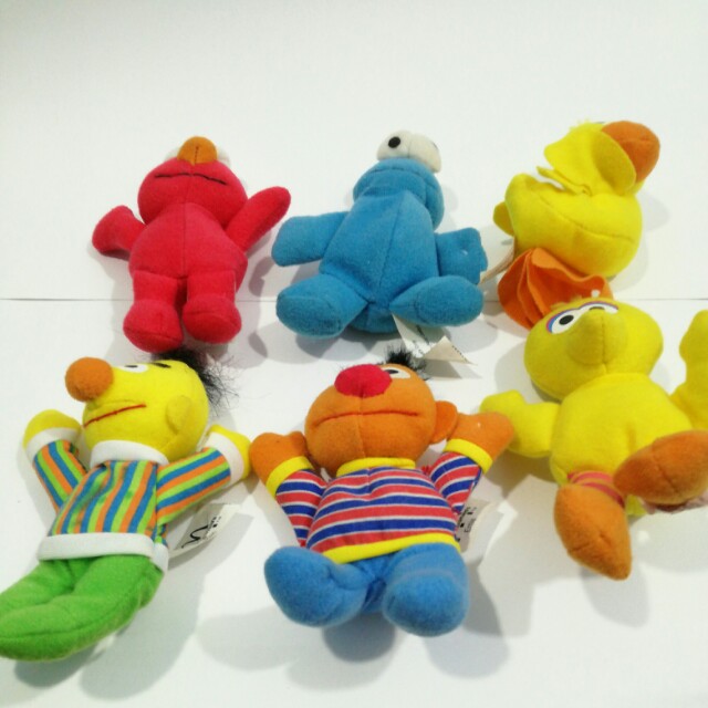 Sesame Street Characters Mcdonald S Toys Games Bricks