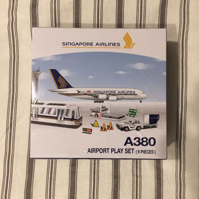 singapore airlines airport playset