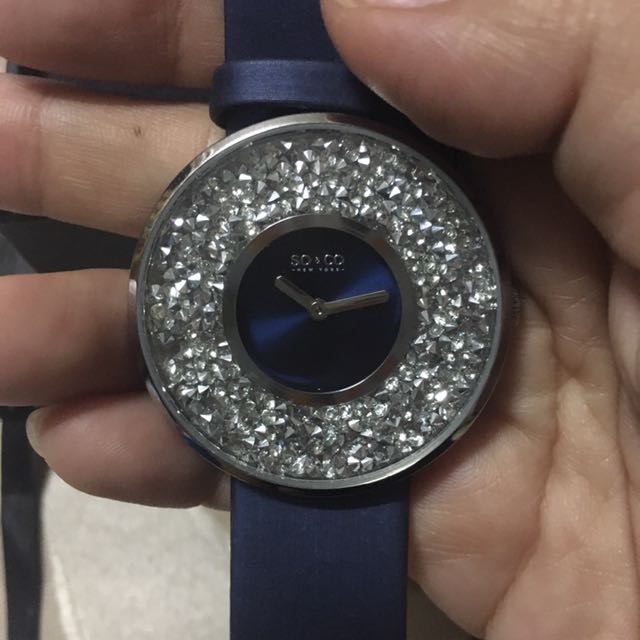So & co best sale women's soho diamond watch