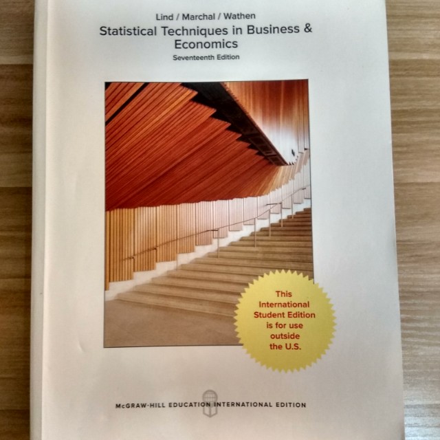 STATISTICAL TECHNIQUES IN BUSINESS AND ECONOMICS PDF DOWNLOAD visual data 6