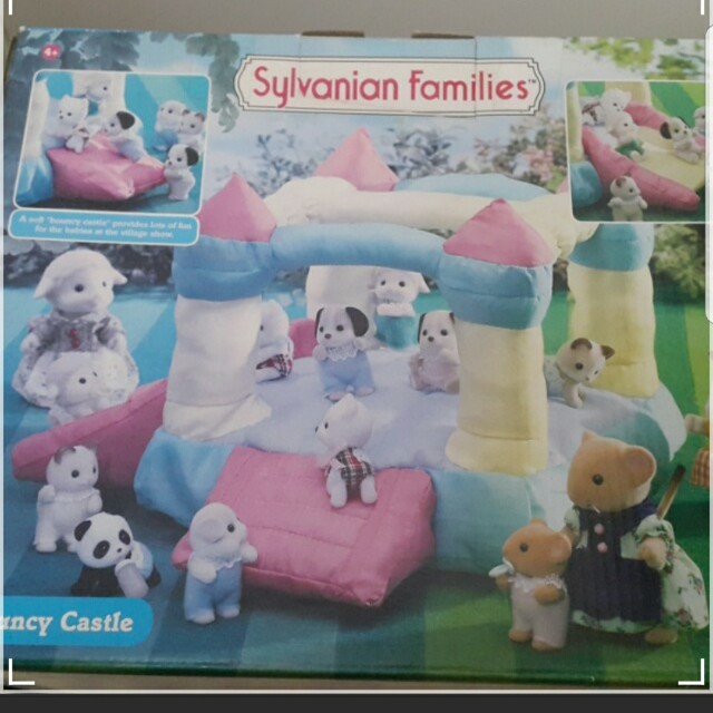 sylvanian families bouncy castle