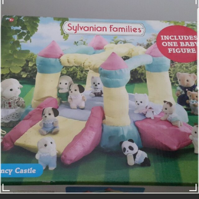 sylvanian families bouncy castle