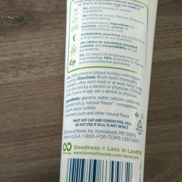 Tom's Children's Toothpaste, Beauty & Personal Care, Face, Face Care on