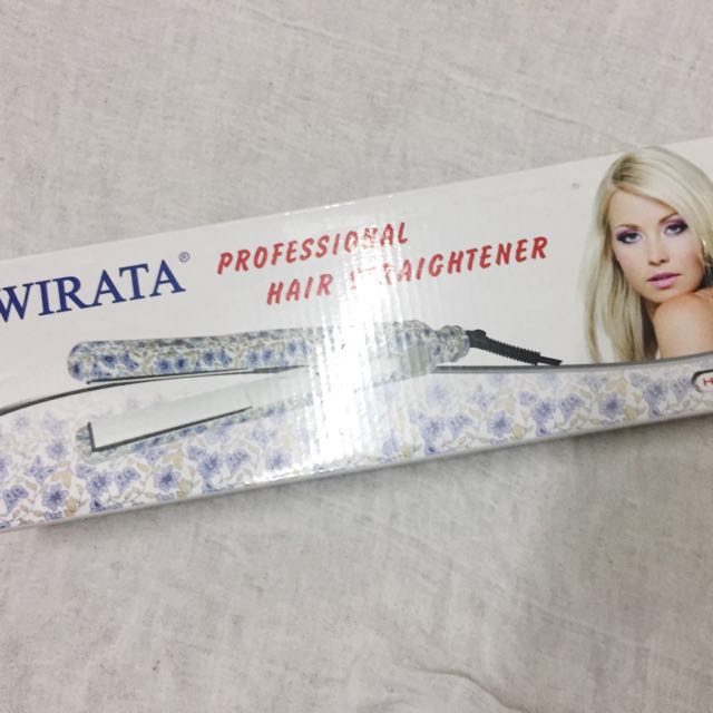 Wirata Hair Straightener Inc Pos Health Beauty Hair Care On Carousell They're using hair straighteners to get them. carousell