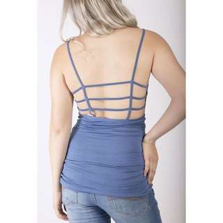 Cage Back Tank