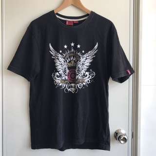 Levi's 純棉logo黑色T-shirt 男款