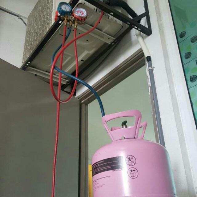 Aircond Service Topup Gas Home Furniture Home Decor On Carousell