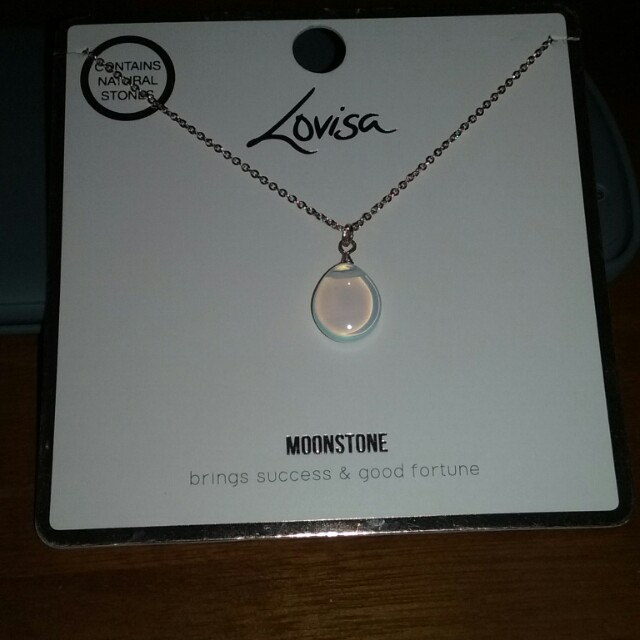 Lovisa moonstone necklace sales