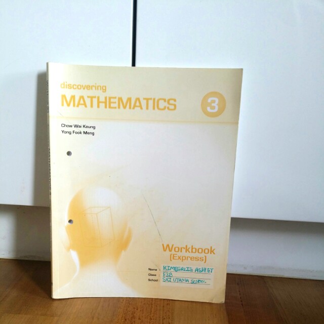 Form 3 Math Exercise Book Textbooks On Carousell