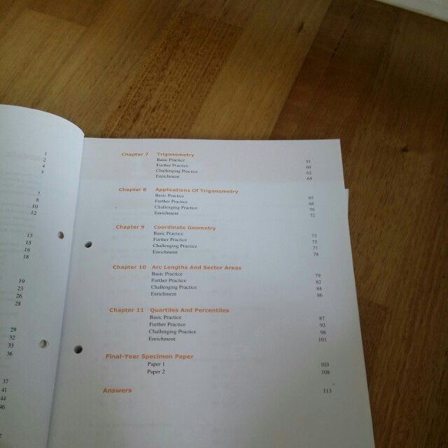 FORM 3 MATH EXERCISE BOOK, Hobbies & Toys, Books & Magazines, Textbooks ...