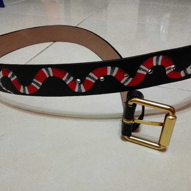 king snake gucci belt