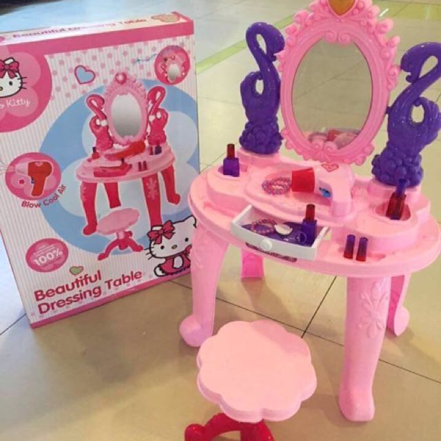 Hello Kitty Dressing Table Set For Kids Babies Kids Toys