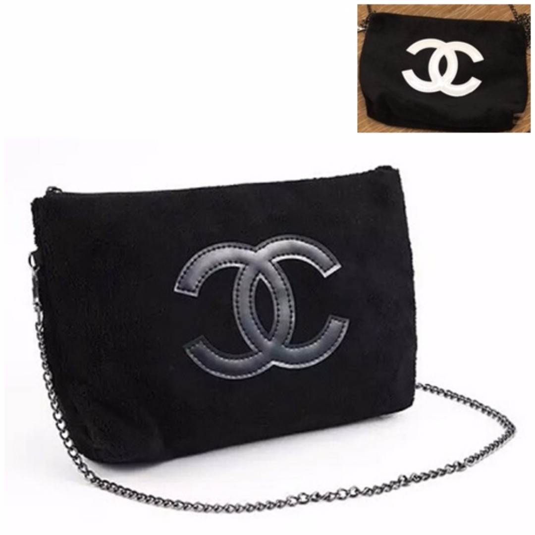 GWP Chanel Cosmetic Pouch , Luxury, Bags & Wallets on Carousell