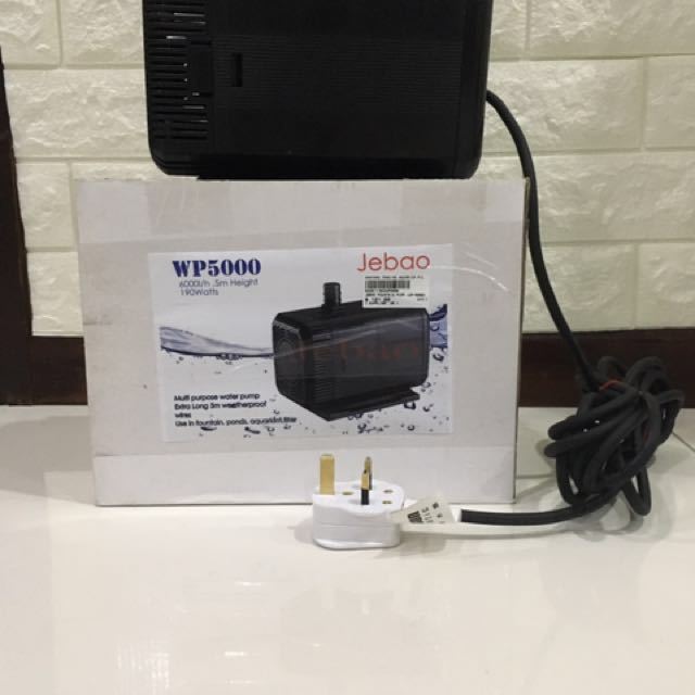 Jebao water pump wp 5000, Pet Supplies, Homes & Other Pet Accessories on Carousell