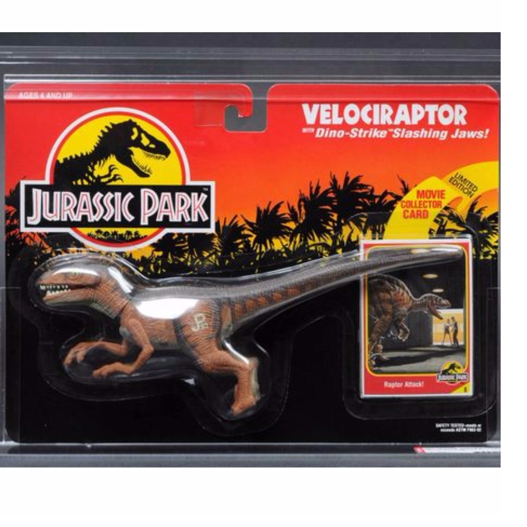 jurassic park velociraptor toy